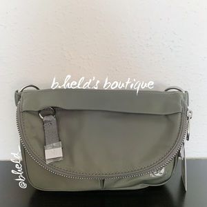 lululemon All Night Festival Bag *Micro in Grey Sage Green One Size New NWT